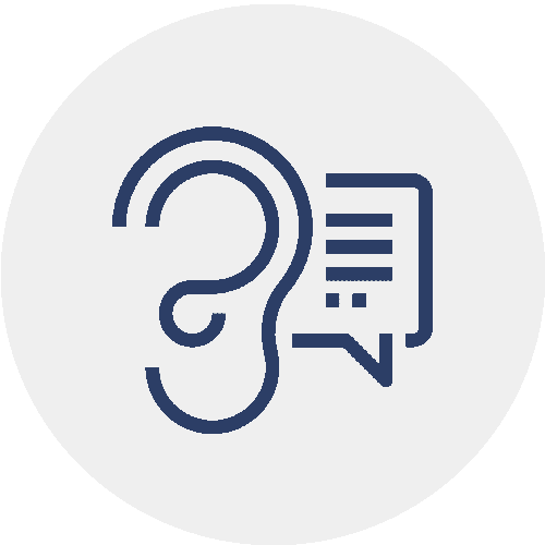 pastille attentif grise