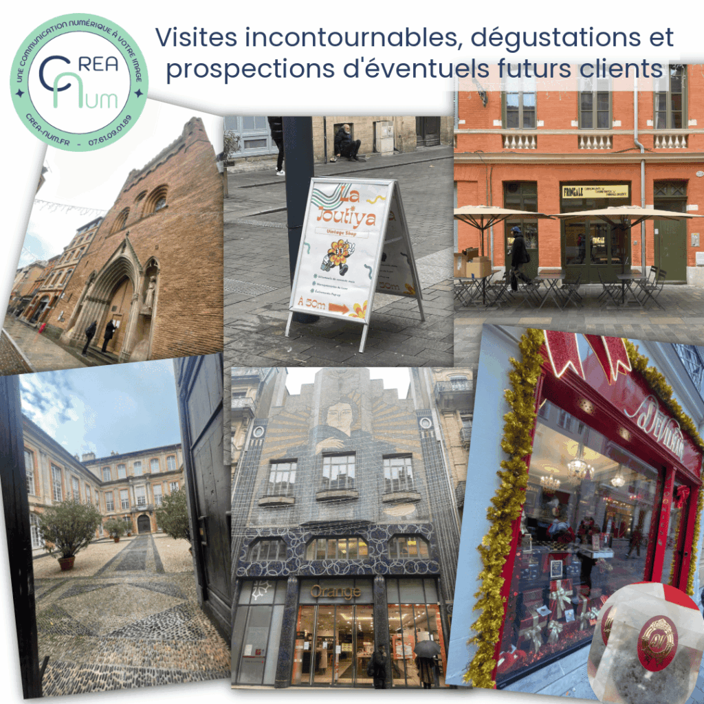 Toulouse-2 Visite et prospection a Toulouse