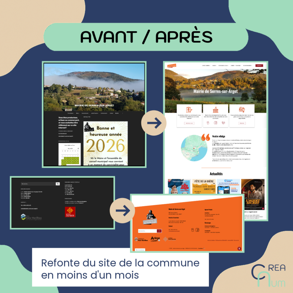 AVANT APRES - Page d'accueil Serres-sur-Arget