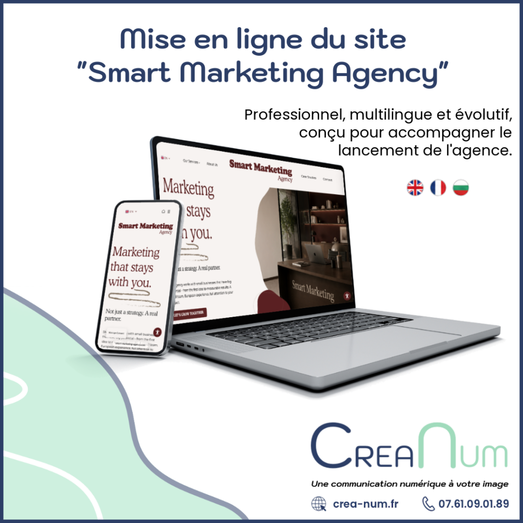 Visuel - Mise en ligne SM Agency
