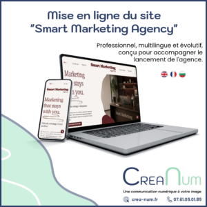 Visuel - Mise en ligne SM Agency