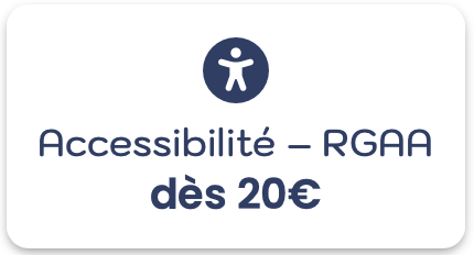 Accessibilité RGAA