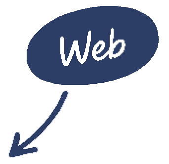 Image illustrative contenant le mot : Web