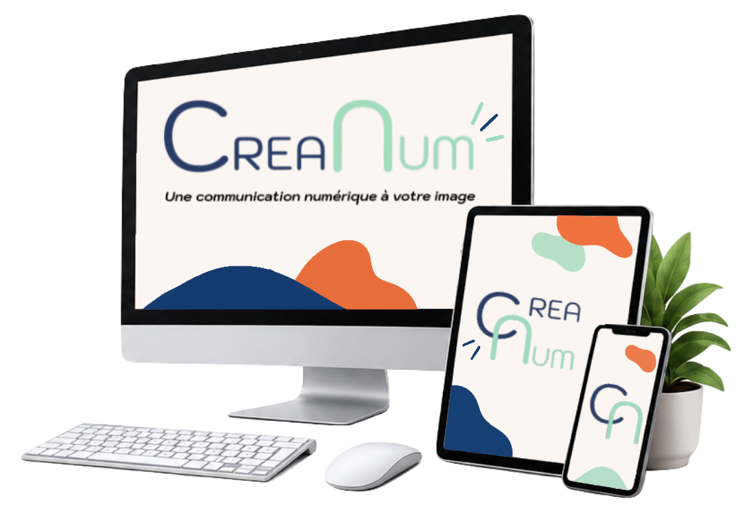 Mockup Ordinateur avec Logo